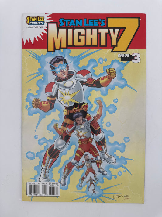 Stan Lee's Mighty 7 #3 Variant NM