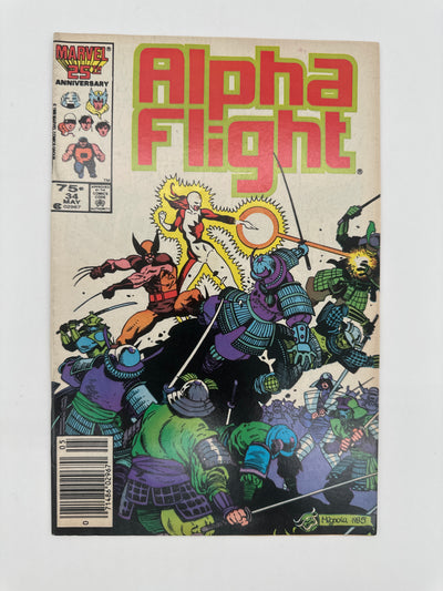 Alpha Flight #34 (Newsstand) VF