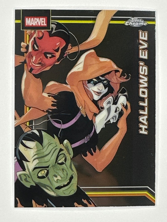 2026 Topps Marvel Chrome 122 Hallows' Eve Base Card
