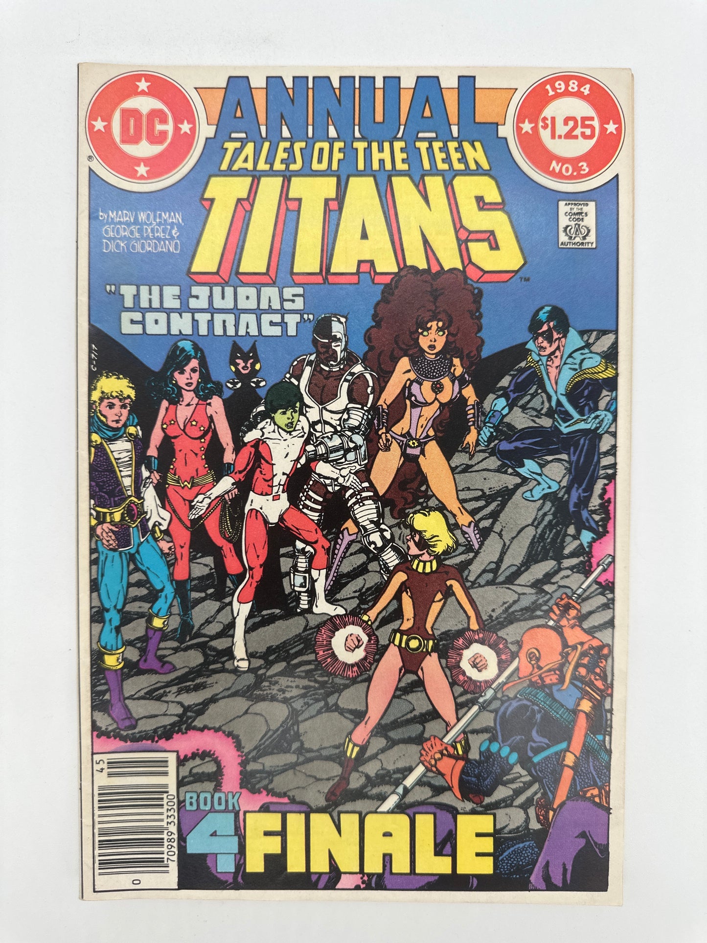 Tales Of The Teen Titans Annual #3 Newsstand NM