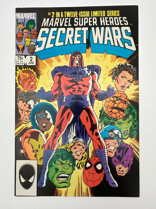 Marvel Super Heroes Secret Wars #2 VG