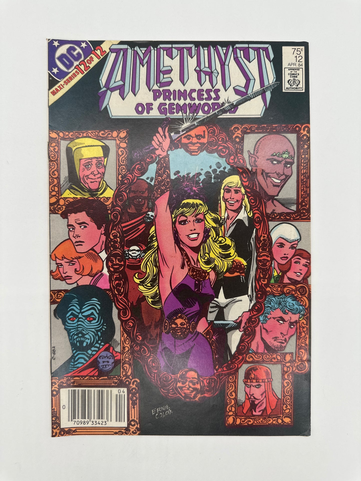 Amethyst Princess of Gemworld Maxi-Series #12 Newsstand VF/NM