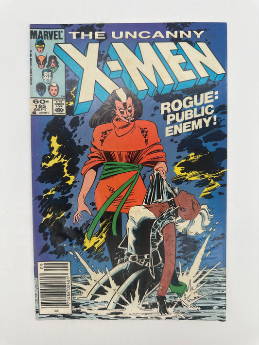 Uncanny X-Men #185 Newsstand FN