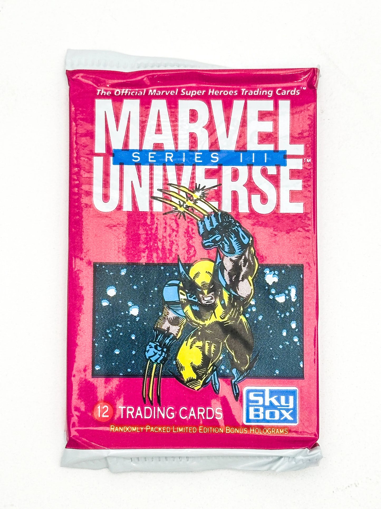 1992 Impel Marvel Universe Series III BRAND NEW Sealed Card Pack - Glass City Comics & Collectibles