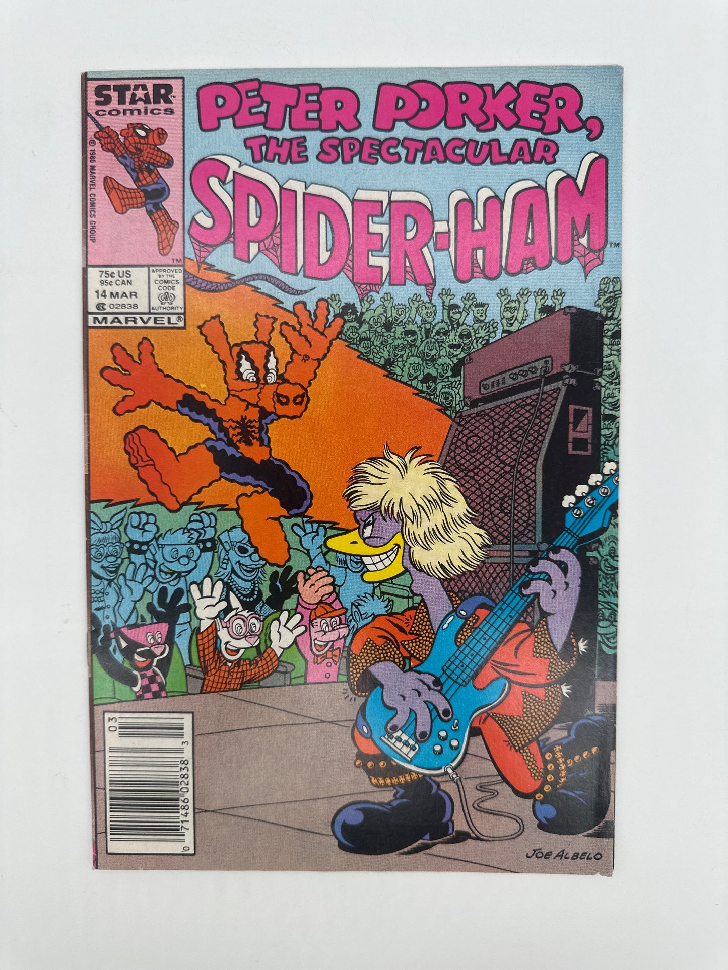 Peter Porker, The Spectacular Spider-Ham #14 Newsstand VF