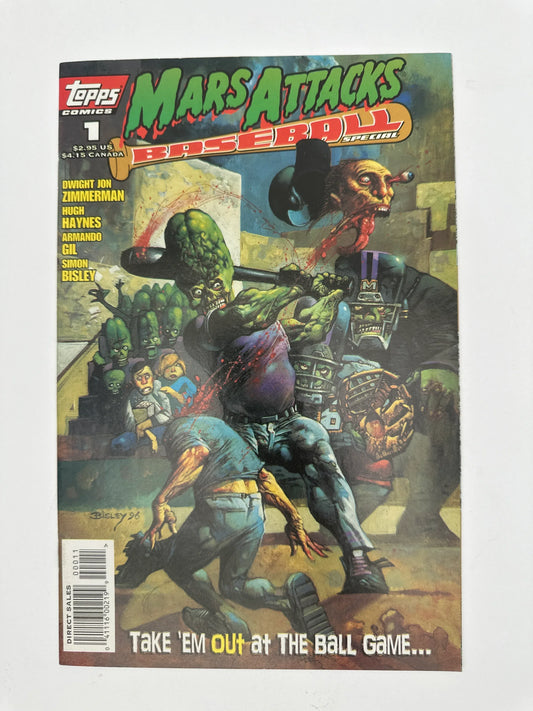 Mars Attacks: Baseball Special #1 VF/NM - Glass City Comics & Collectibles