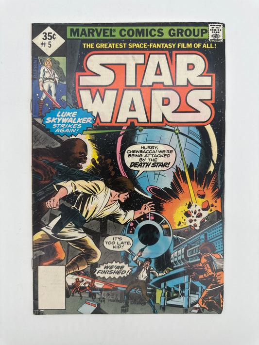 Star Wars #05 (Reprint) Whitman FN/VF