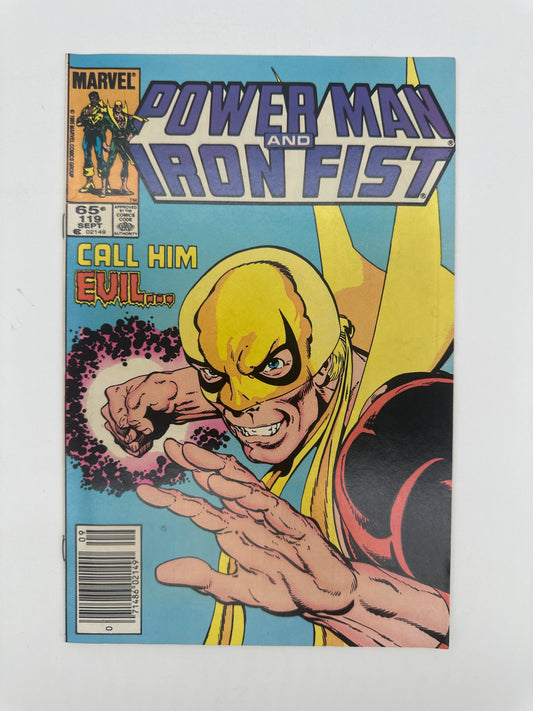 Power Man and Iron Fist #119 Newsstand VF/NM