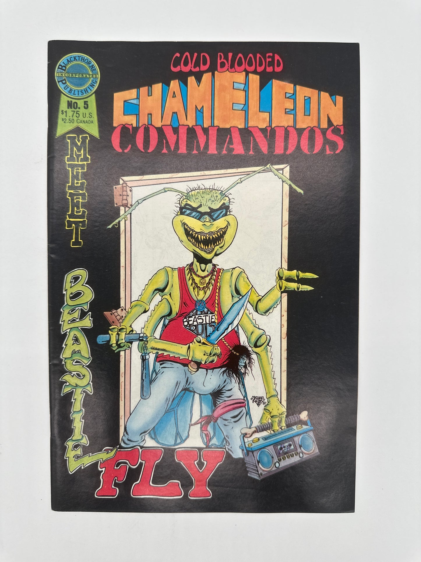 Cold Blooded Chameleon Commandos #5 VF