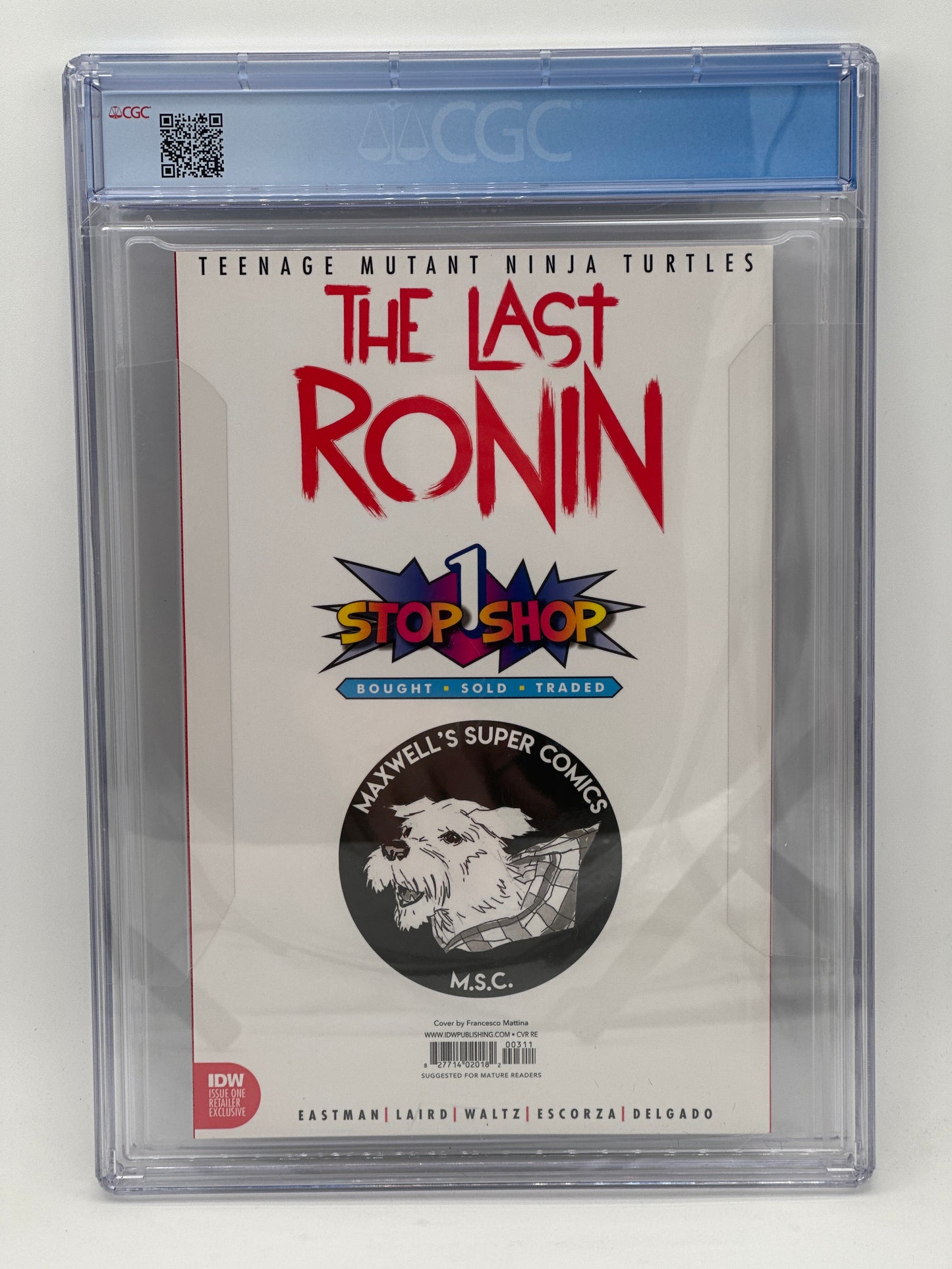 TMNT: The Last Ronin Set Issues 1-4 CGC 9.4-9.8