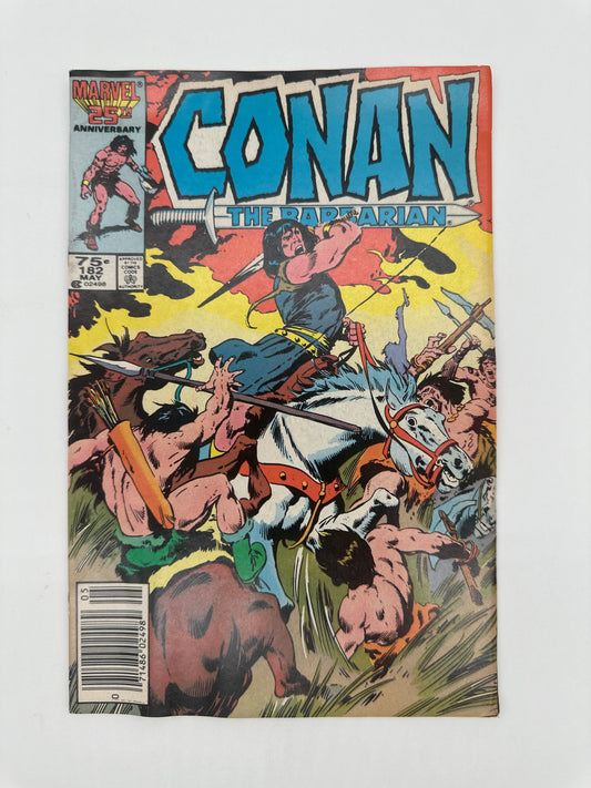 Conan The Barbarian #182 Newsstand FN/VF