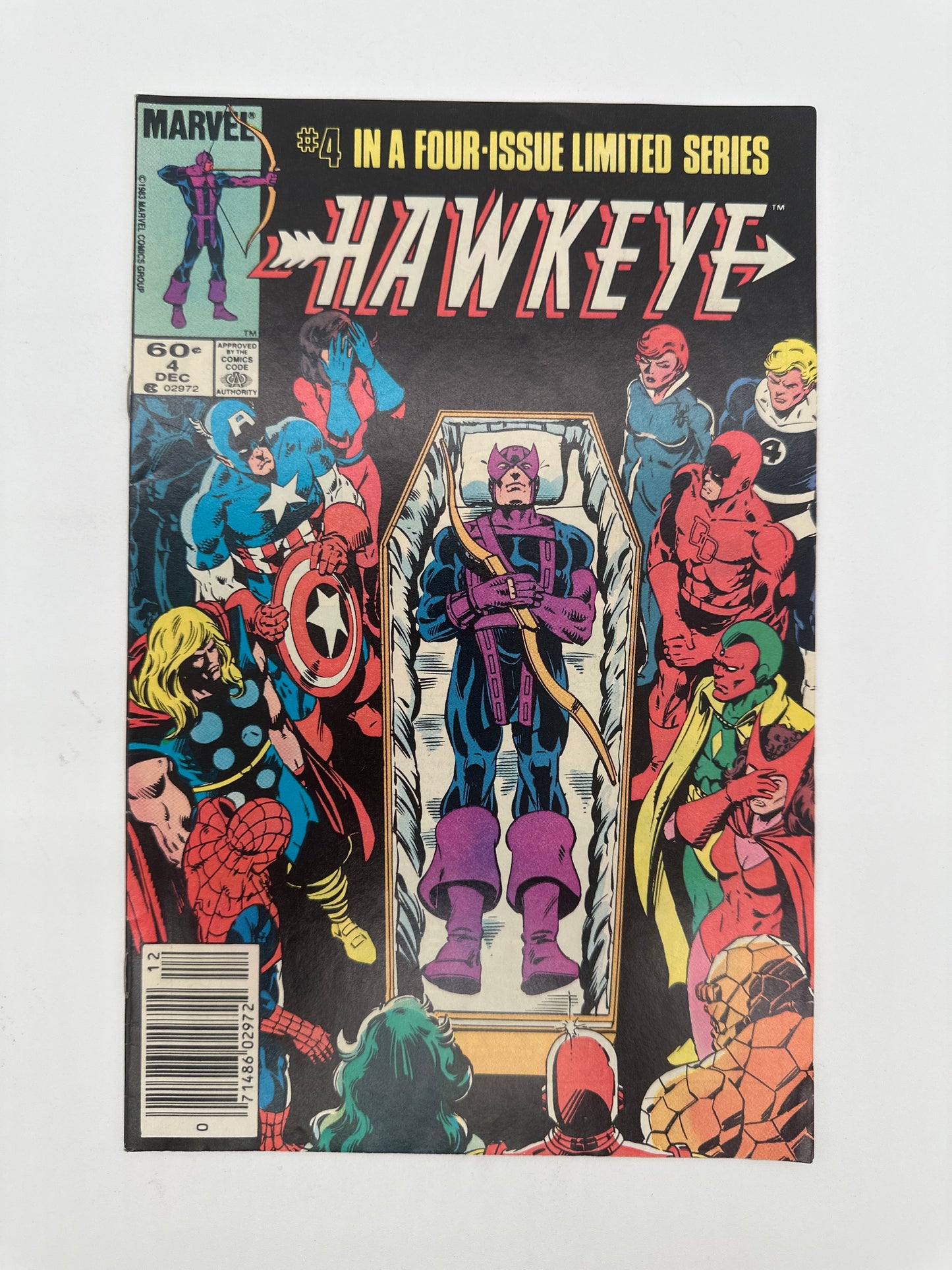 Hawkeye #4 Newsstand VF