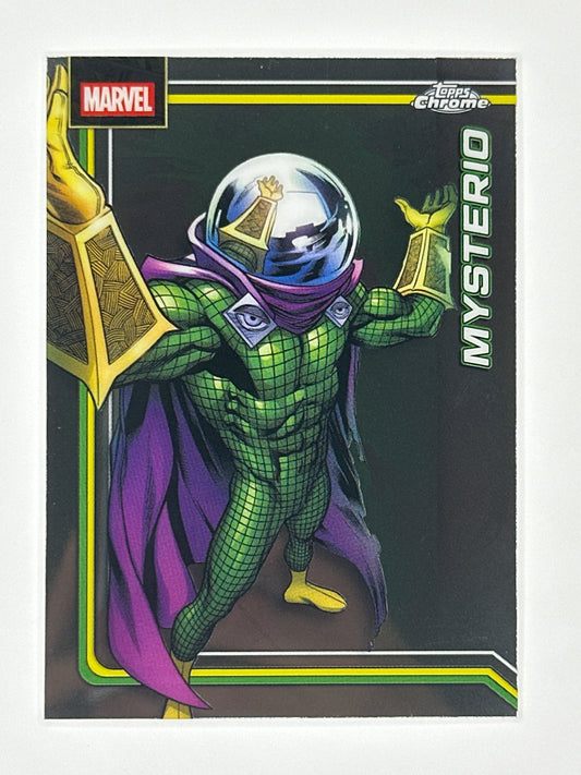 2026 Topps Marvel Chrome 085 Mysterio Base Card