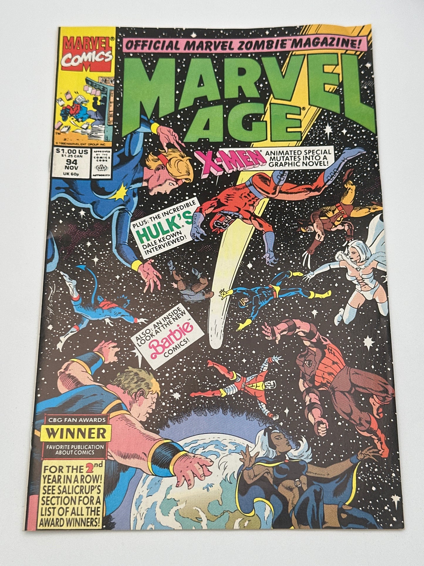 Marvel Age #94 VF
