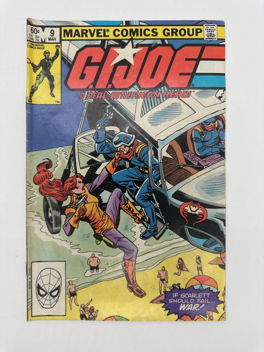 G.I. Joe: A Real American Hero #9 FN/VF