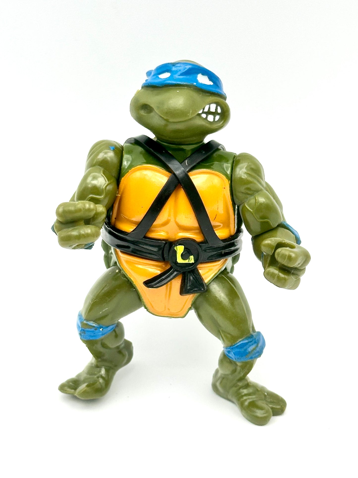Vintage 1988 TMNT Leonardo Action Figure – Playmates Teenage Mutant Ninja Turtles