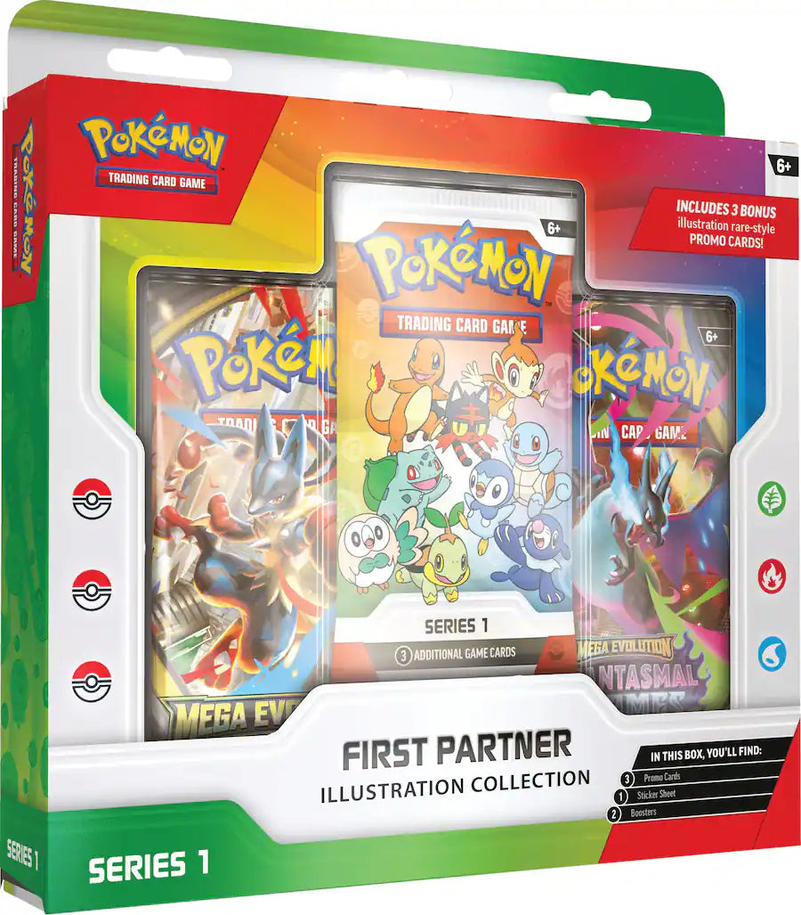 Pokémon Trading Card Game First Partner Illustration Collection Series 1