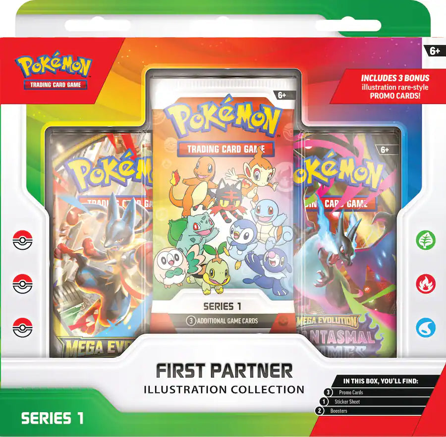 Pokémon Trading Card Game First Partner Illustration Collection Series 1