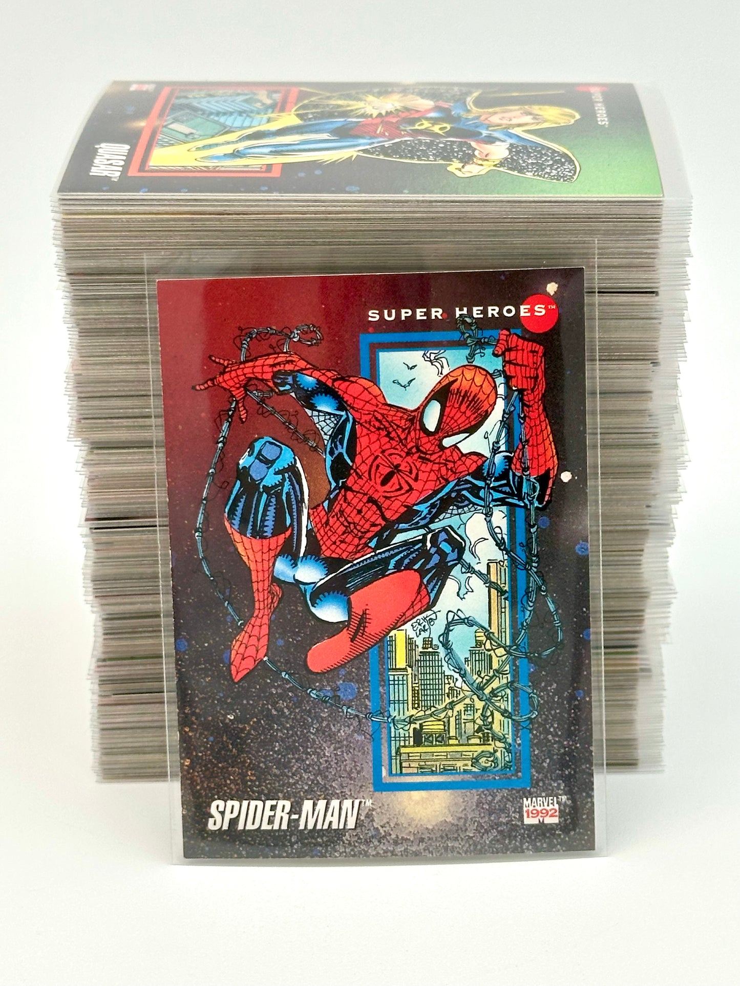 1992 Impel Marvel Universe Series III Complete Trading Card Base Set – Near Mint Collector Set (200 Cards)