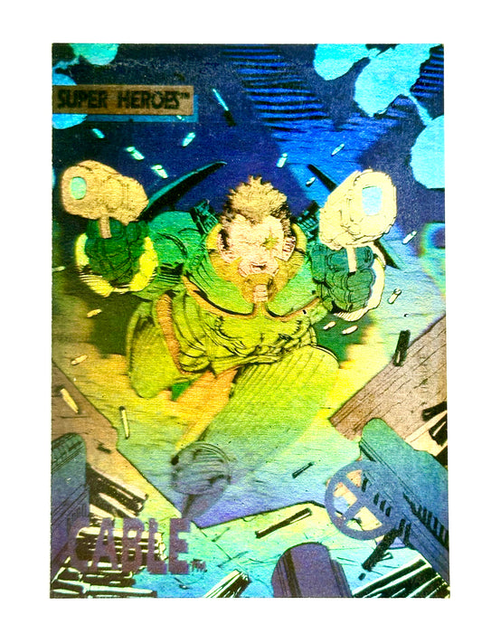 1992 Impel X-Men Series I #000XH-2 Cable Hologram