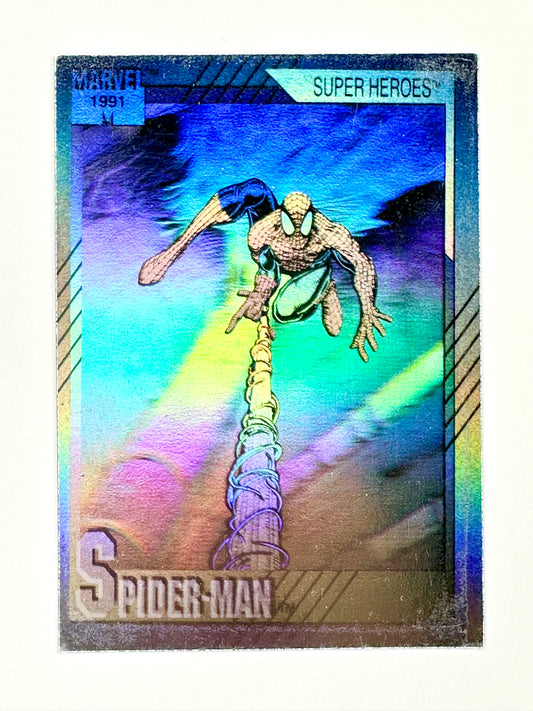 1991 Impel Marvel Universe Series 2 #000H-1 Spider-Man Hologram