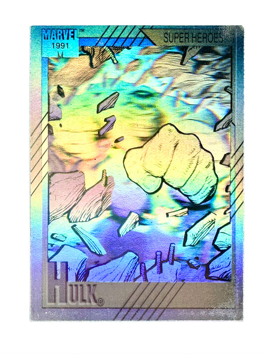 1991 Impel Marvel Universe Series 2 #000H-2 Hulk Hologram