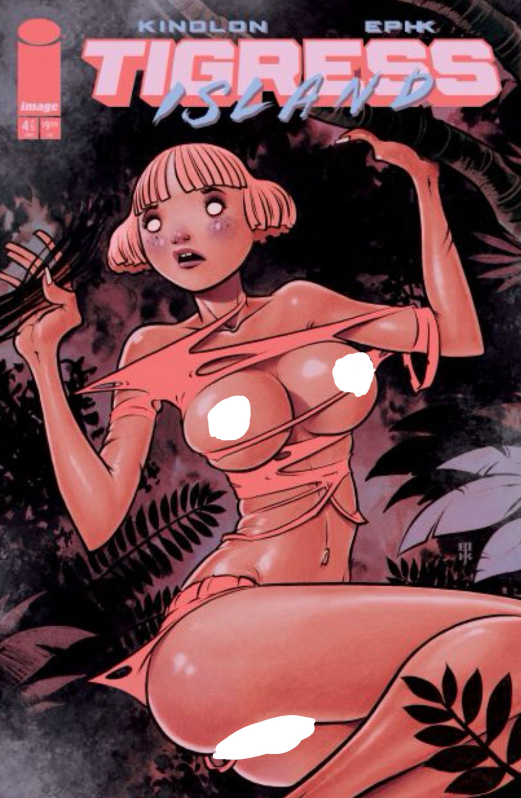 TIGRESS ISLAND #4 (OF 5) CVR B EPHK NSFW POLYBAGGED VAR (MR)