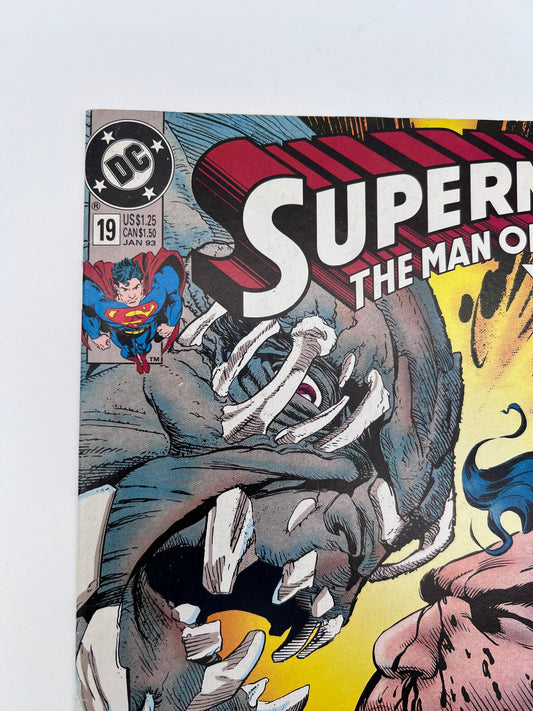 Superman: The Man of Steel #19 Newsstand VF