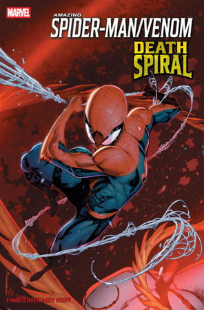 AMAZING SPIDER-MAN/VENOM: DEATH SPIRAL #1 DAVE RAPOZA SPIDER-MAN VIRGIN VARIANT [DS][1:25] 7 Pack Bundle