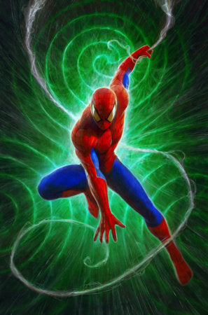 AMAZING SPIDER-MAN/VENOM: DEATH SPIRAL #1 DAVE RAPOZA SPIDER-MAN VIRGIN VARIANT [DS][1:25] 7 Pack Bundle