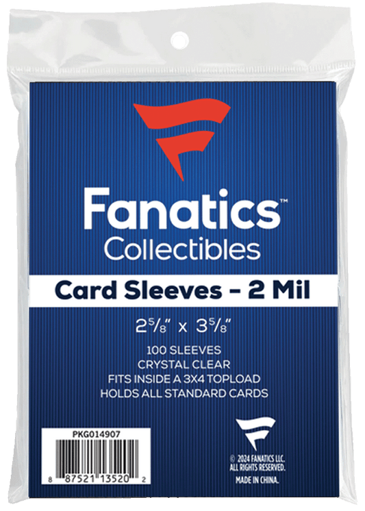 Fanatics Soft Sleeves 100 Count