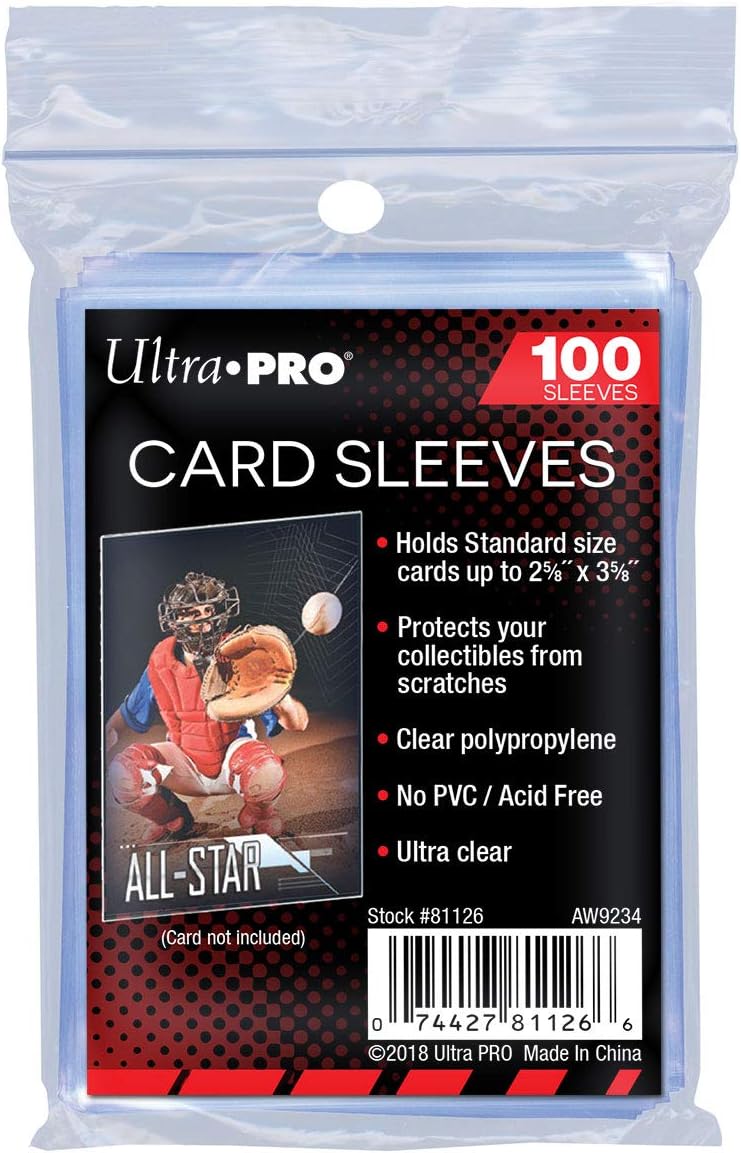 Ultra PRO Soft Sleeves 100 Count