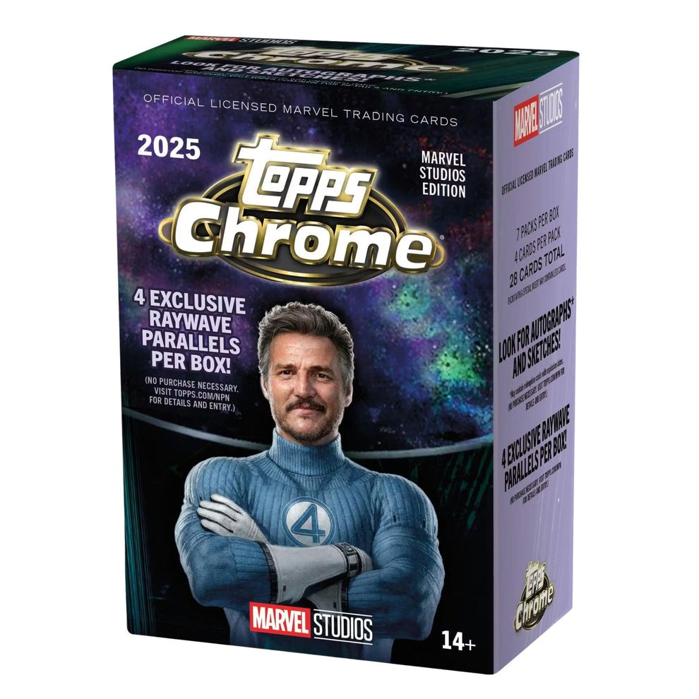 2025 Topps Value Box Marvel Studios Chrome