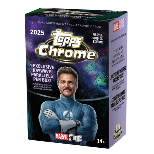 2025 Topps Value Box Marvel Studios Chrome