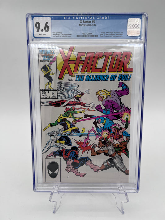 X-Factor #5 Graded (1st Apocalypse Cameo)