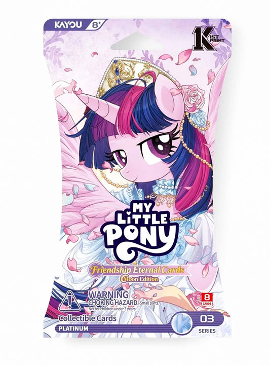 2026 My Little Pony Friendship Eternal Cards Moon Edition 3 Trading Card Pack