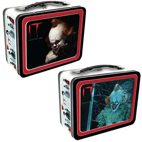 IT Chapter Two Pennywise Tin Tote Metal Lunch Box