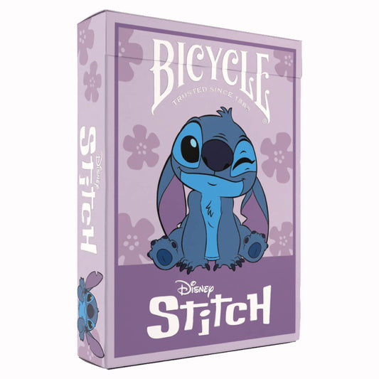 Bicycle Disney Stitch Purple Playing Cards