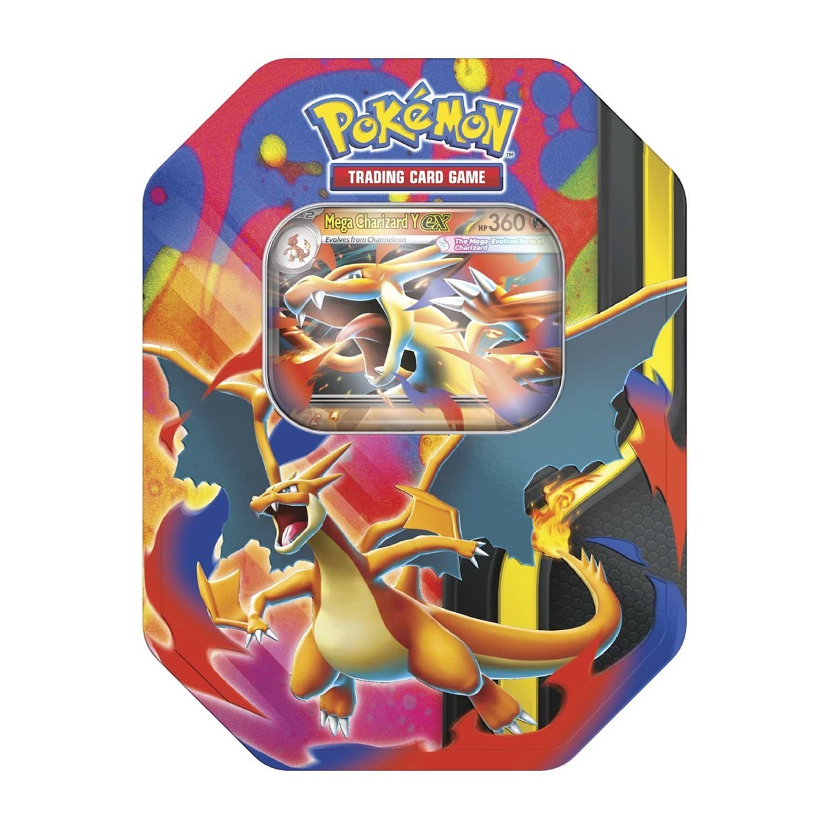 Pokémon Trading Card Game Mega Charizard Tin (Mega Charizard Y)
