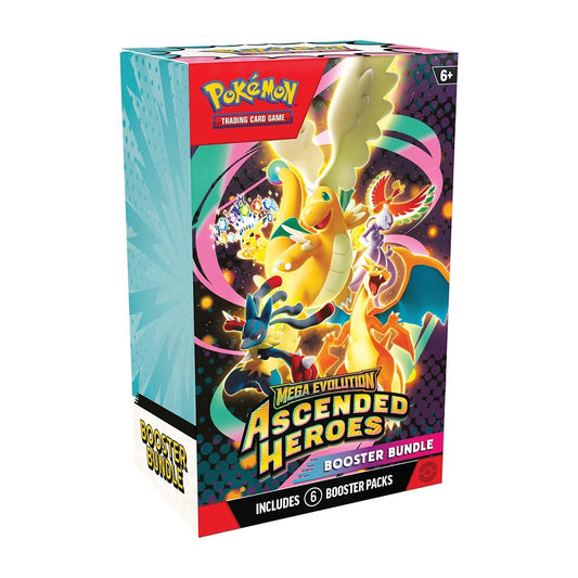 Pokémon Trading Card Game Mega Evolution Ascended Heroes Booster Bundle