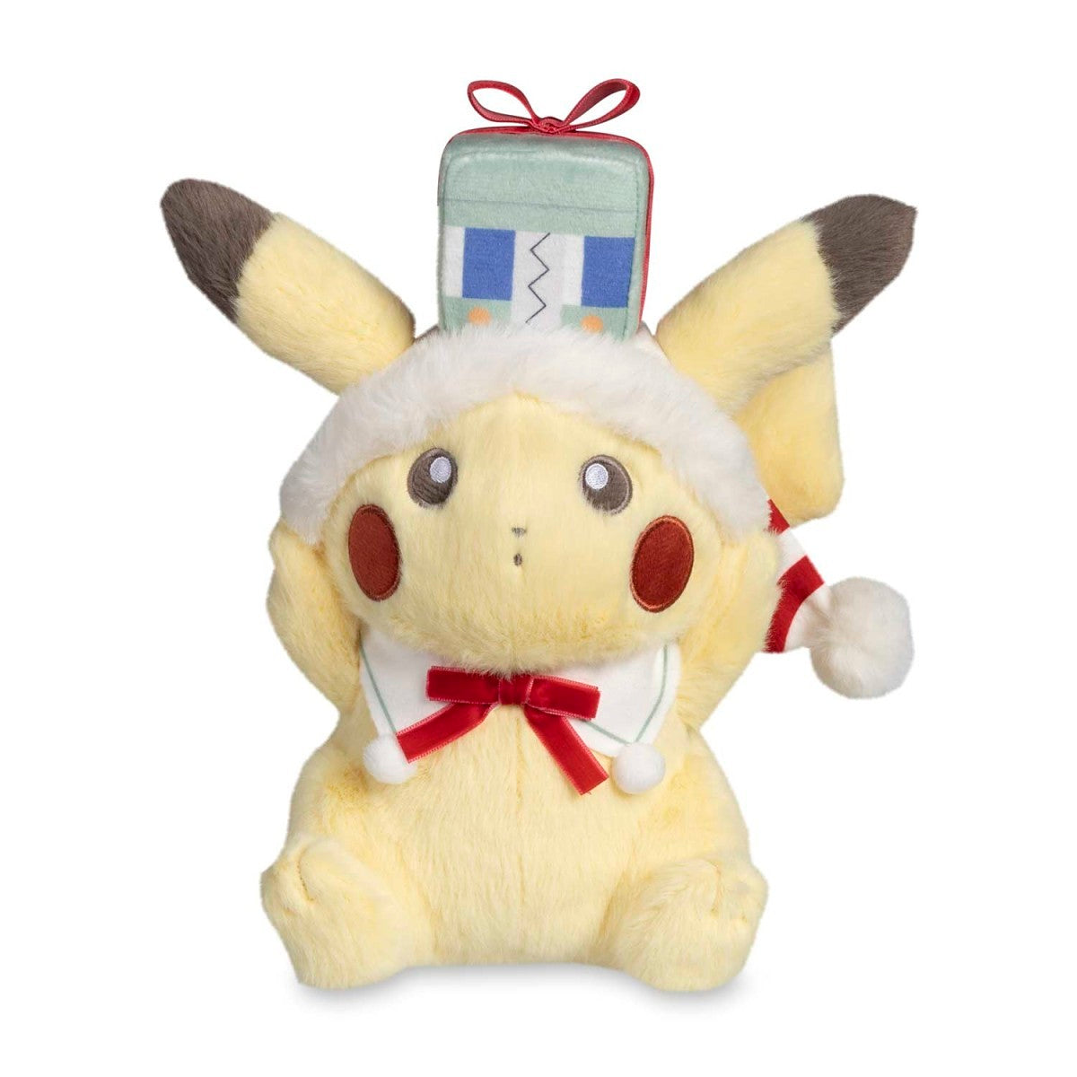 Pikachu Pokémon Holiday Wishes Plush - 10 In. SEALED