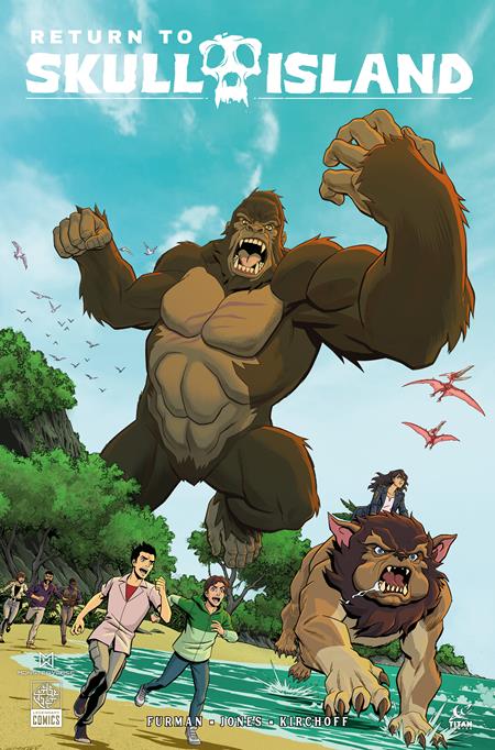 RETURN TO SKULL ISLAND #1-4 CHRISTOPHER JONES PACK Limited to 500 Copies