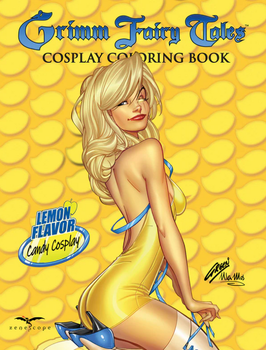 Coloring Book - Grimm Fairy Tales Cosplay Edition