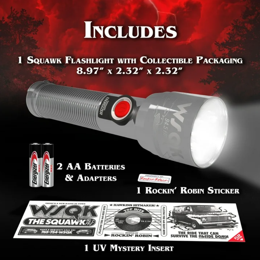 Stranger Things Squawk Flashlight