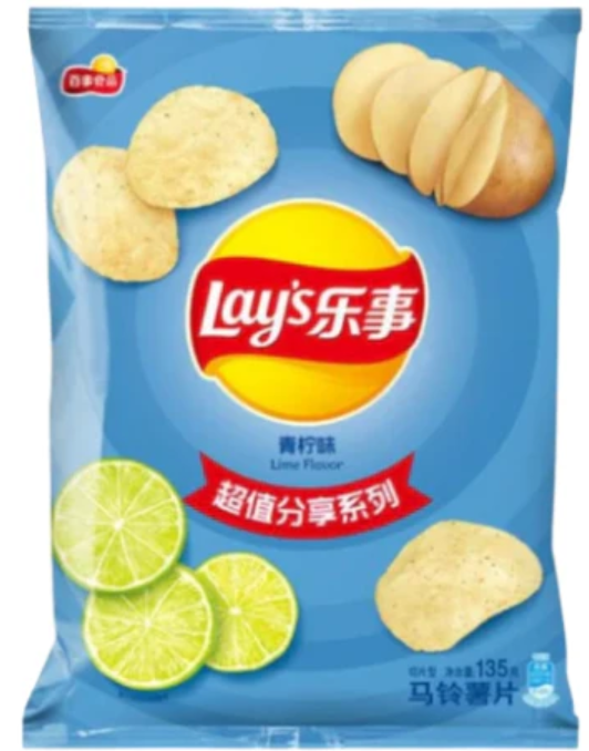 Lay's Potato Chips 135g Bag (China)