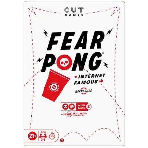 Fear Pong Adult Party Game - Glass City Comics & Collectibles