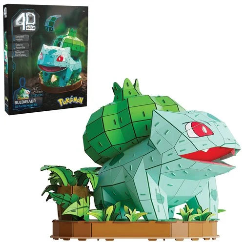 Pokemon 4D Build Bulbasaur 3D Puzzle Model Kit