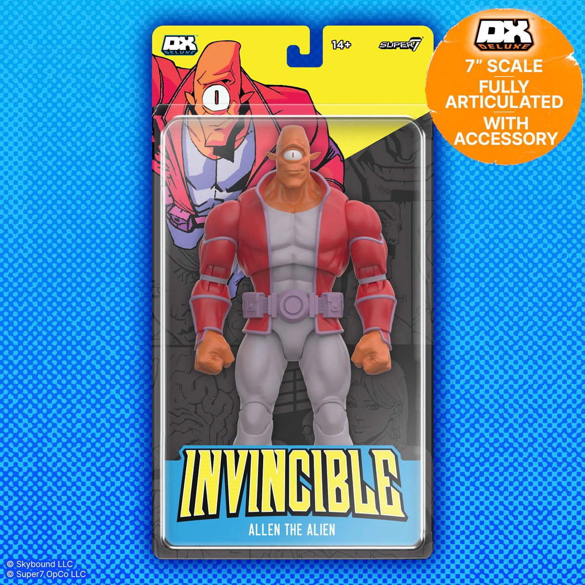 Invincible Allen the Alien DELUXE 7-Inch Action Figure by Super7
