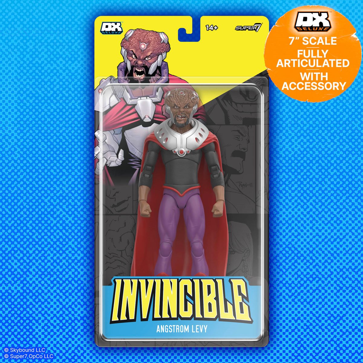 Invincible Angstrom Levy DELUXE 7-Inch Action Figure by Super7
