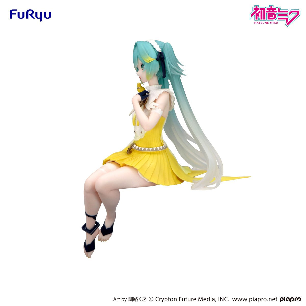 Furyu - Hatsune Miku - Noodle Stopper - Canary Bird Statue
